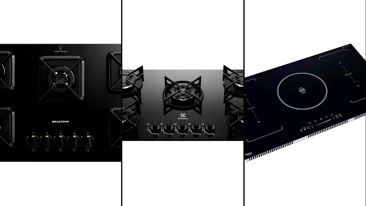 Melhor cooktop 5 bocas: os 7 melhores em 2026