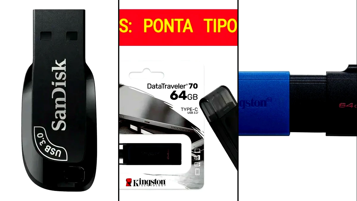 Melhor pen drive: os 7 melhores em 2026