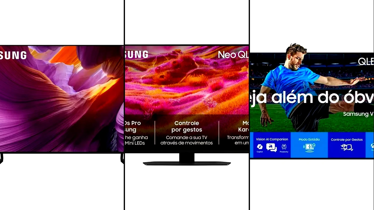 Melhor TV Samsung: as 7 melhores em 2026