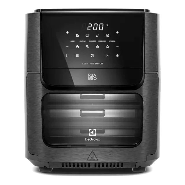 teste Fritadeira Air Fryer Electrolux 12L 1700W EAF90