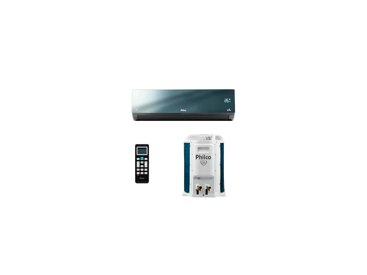 Philco Inverter Espelhado 12.000 BTU/h Quente/Frio 220 V — PAC12000IQFM15E