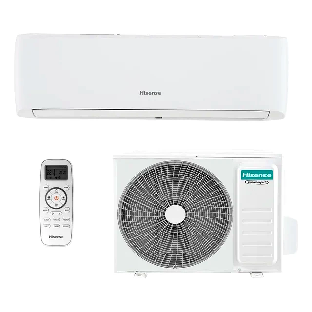 teste Ar-condicionado Split Hisense Inverter 9.000 BTUs Frio Eco Plus