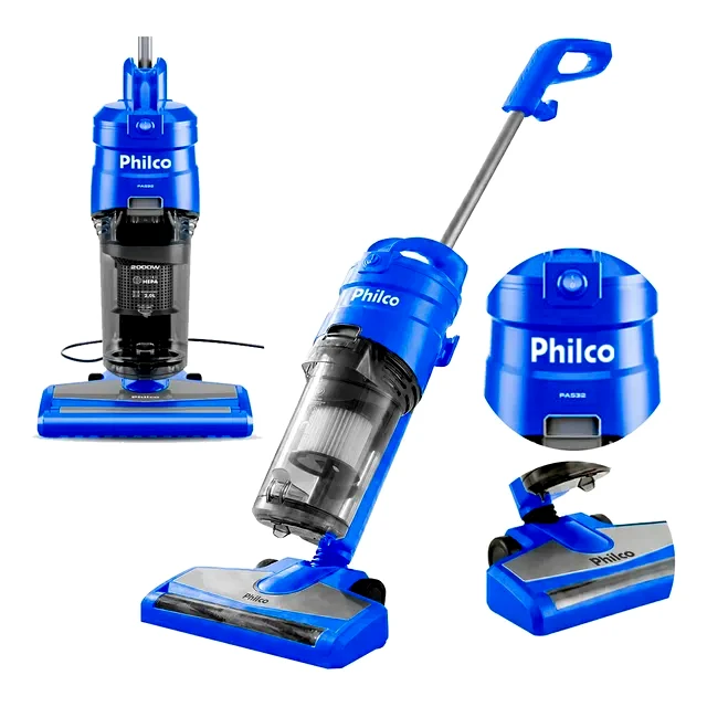 teste Aspirador de Pó Vertical Philco 2000W PAS32