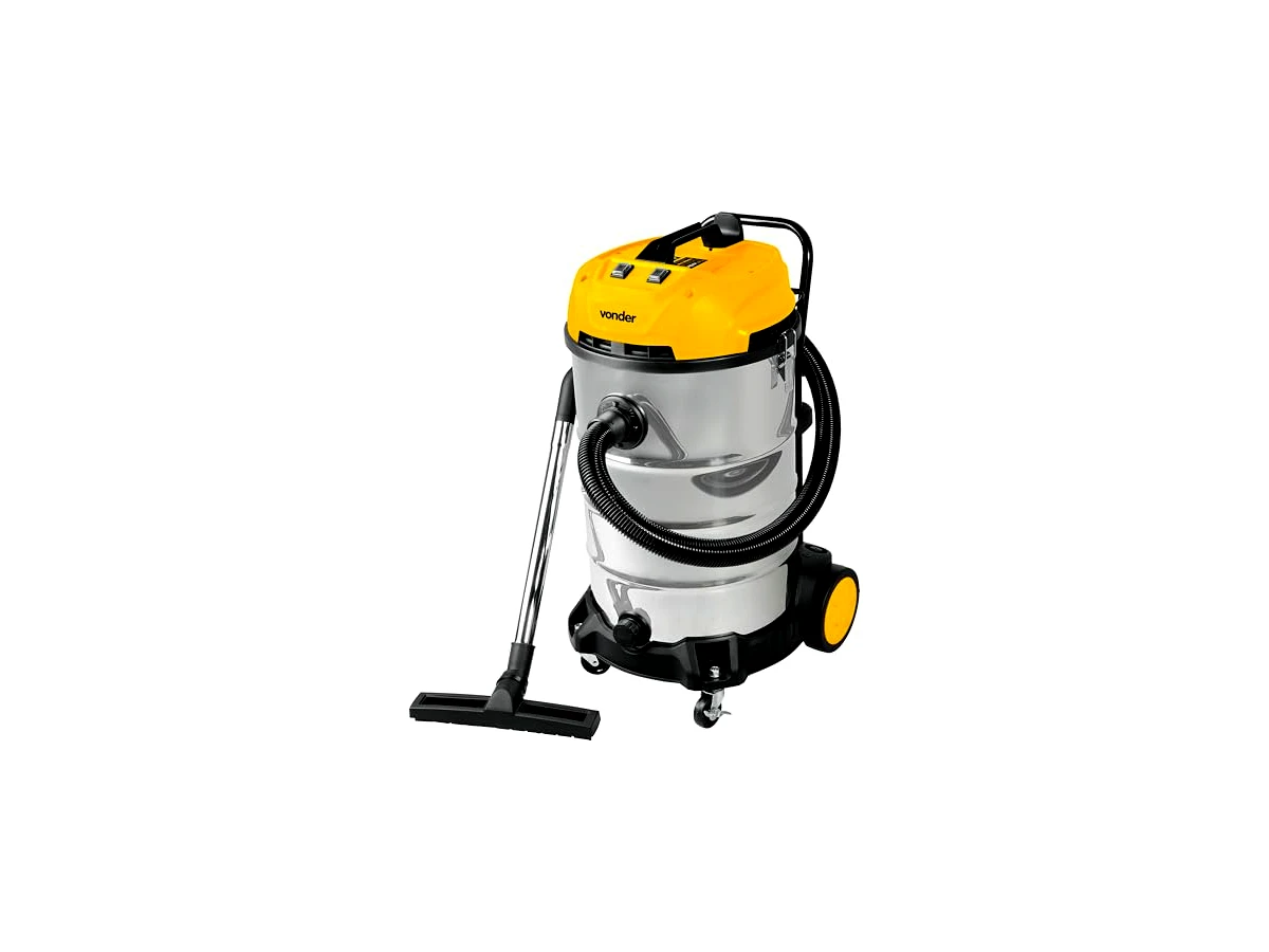 Aspirador de Pó e Água Industrial Vonder APV 80 80 Litros 2000W 2 Motores