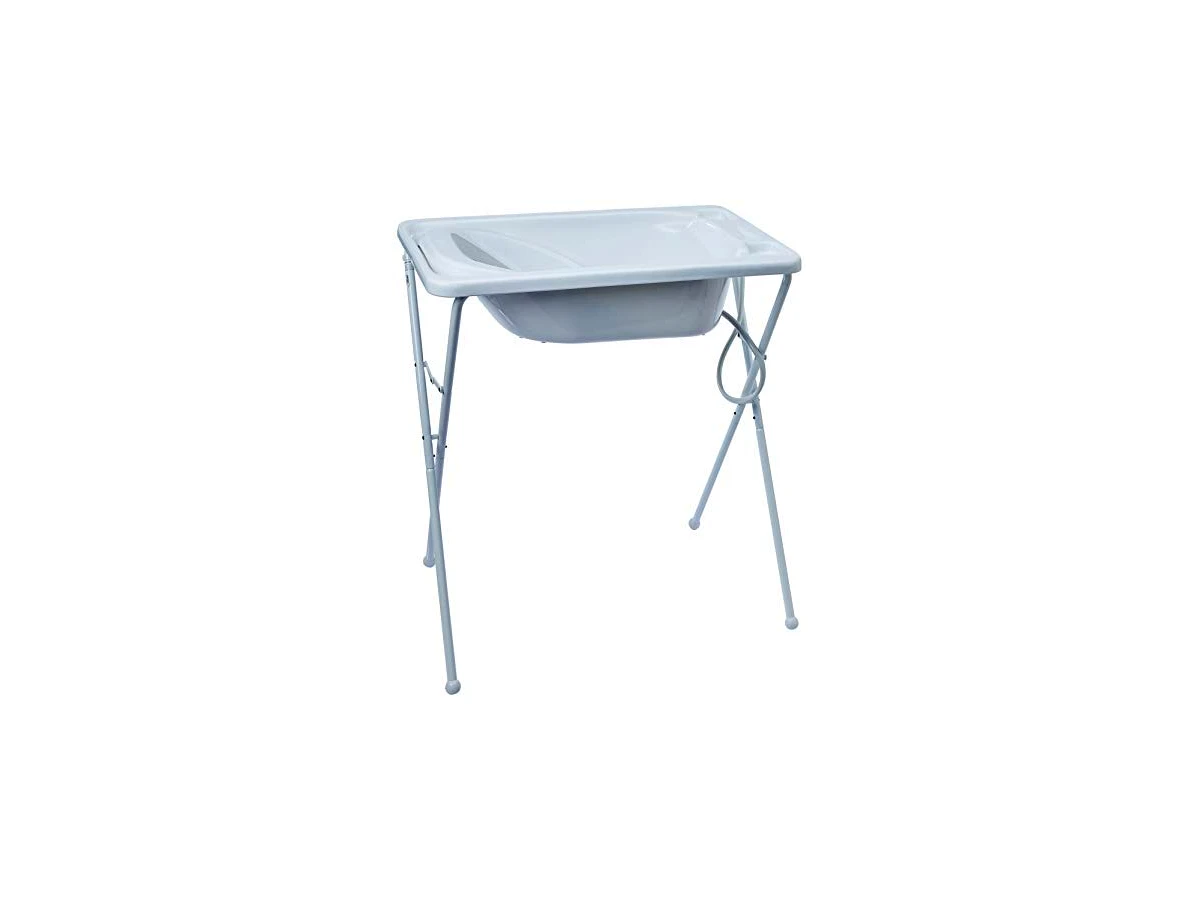Banheira com Suporte e Trocador Acqua Trio Branca - Galzerano