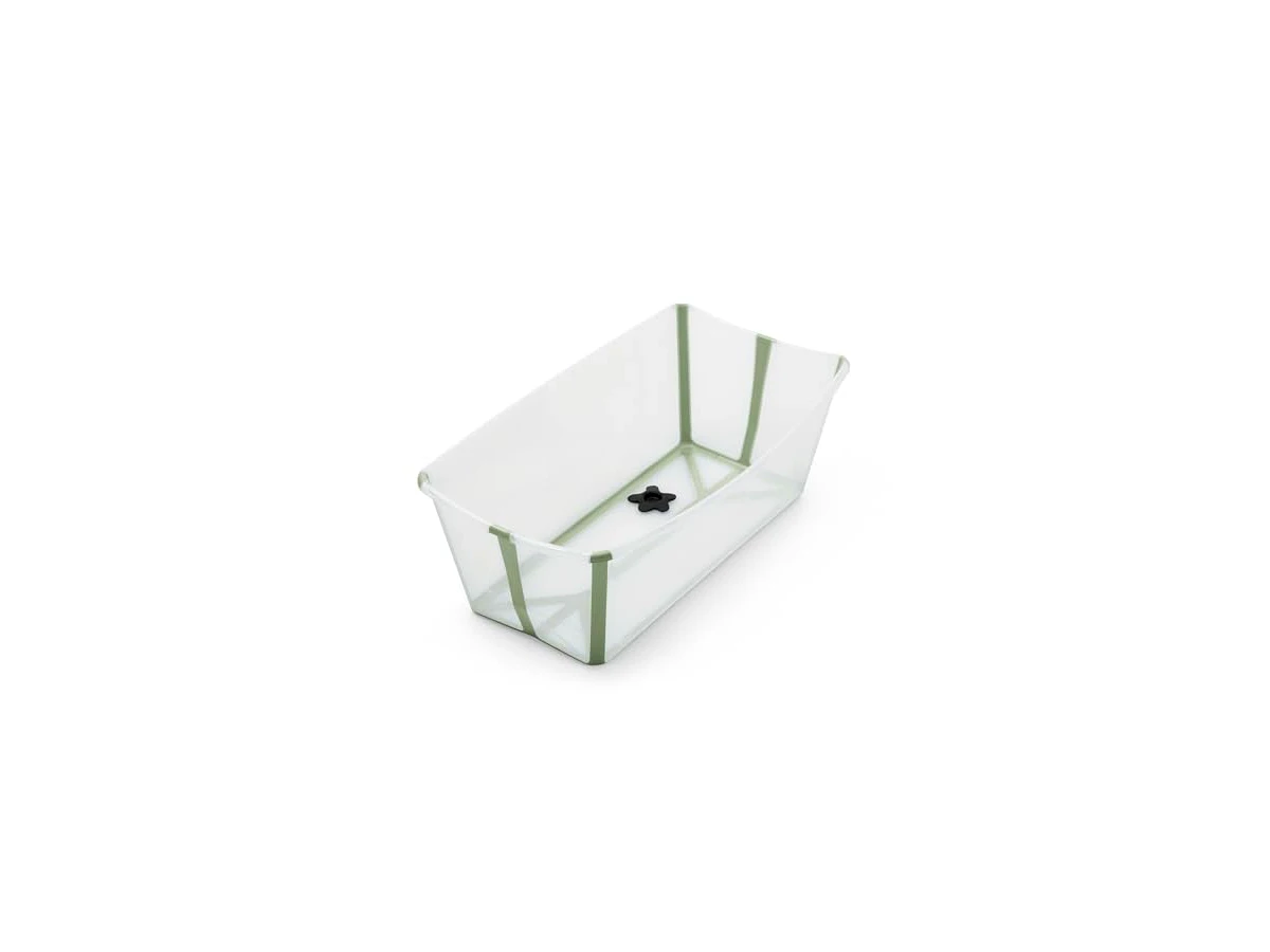 Banheira Dobrável Infantil Flexi Bath com Plug Termossensível White - Stokke