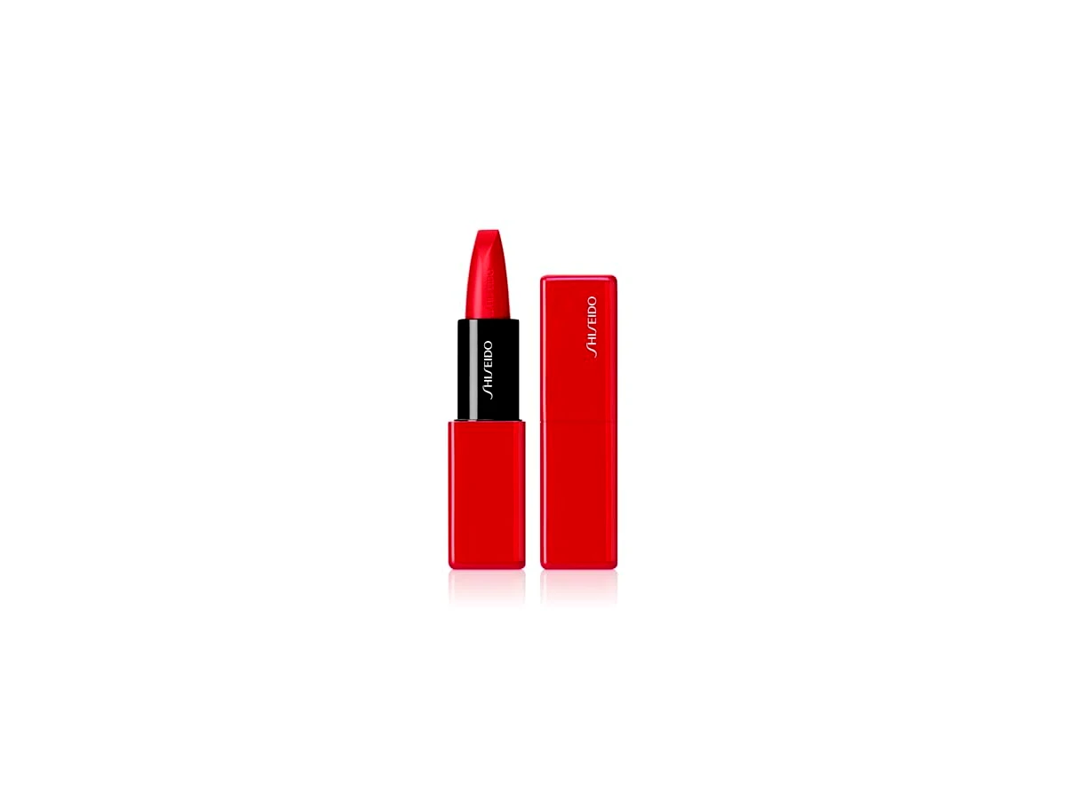 Shiseido TechnoSatin Gel Lipstick - Tonalidade 416 Red Shift