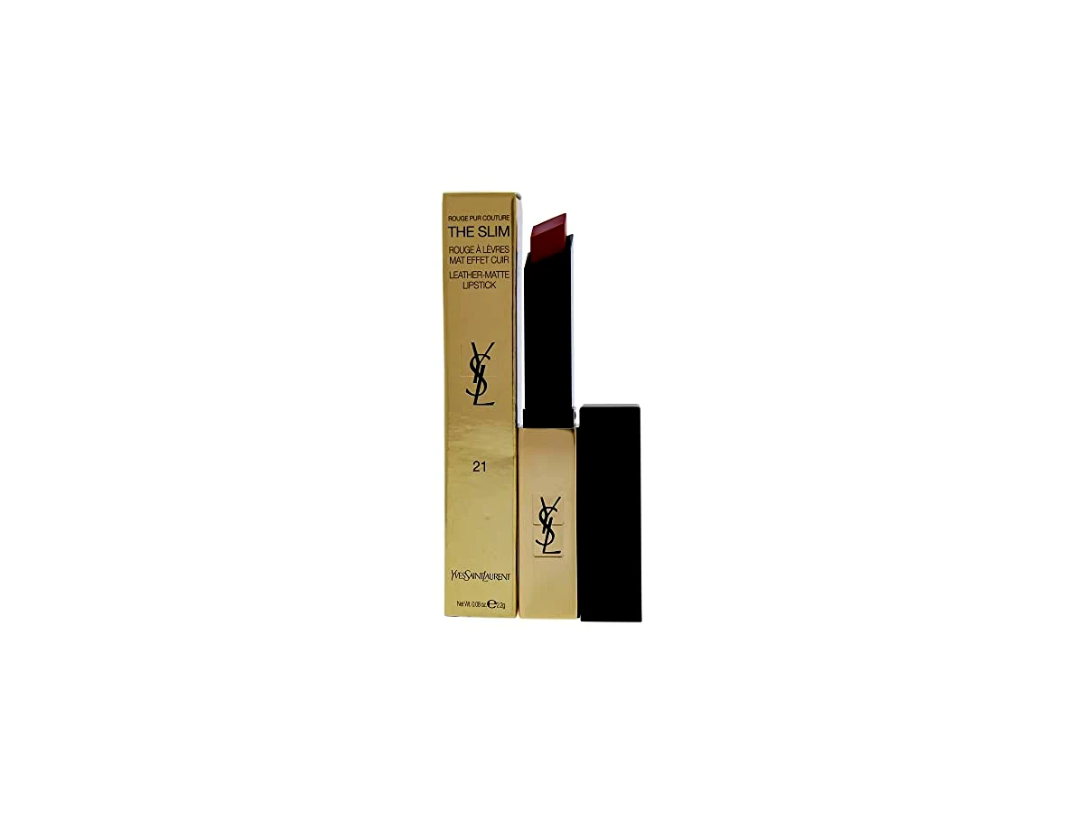Yves Saint Laurent Rouge Pur Couture The Slim Leather Matte Lipstick - Cor 21 Rouge Paradoxe