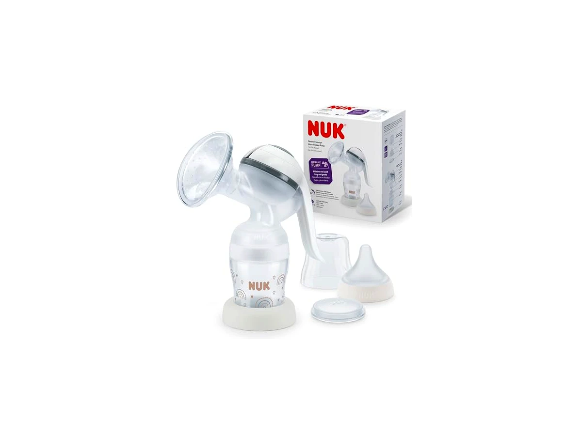 Bomba Tira-Leite Manual com Almofada Massageadora NUK Jolie