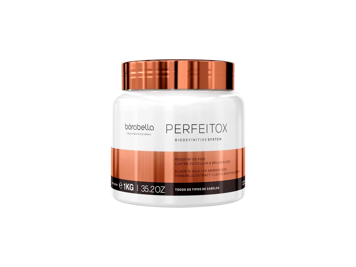 Borabella Btox Orgânico Anti-aging Máscara Redutora Sem Formol 1kg