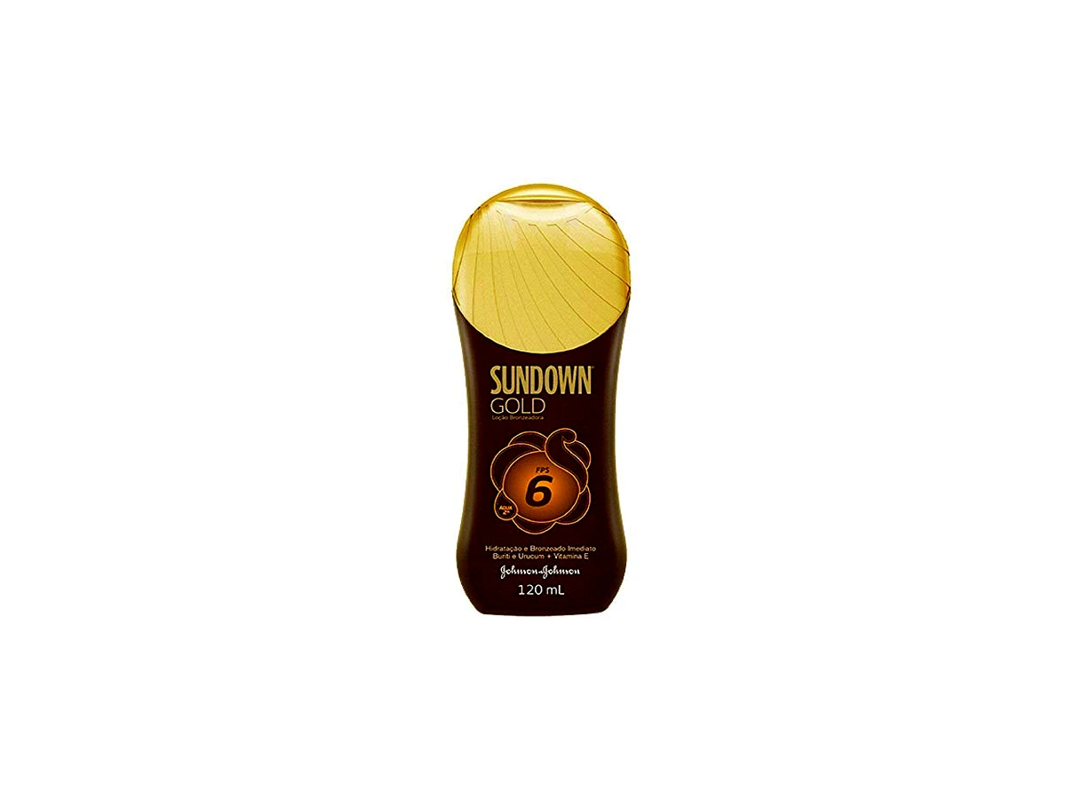 Loção Bronzeadora Sundown Gold FPS 15 com Betacaroteno 120ml