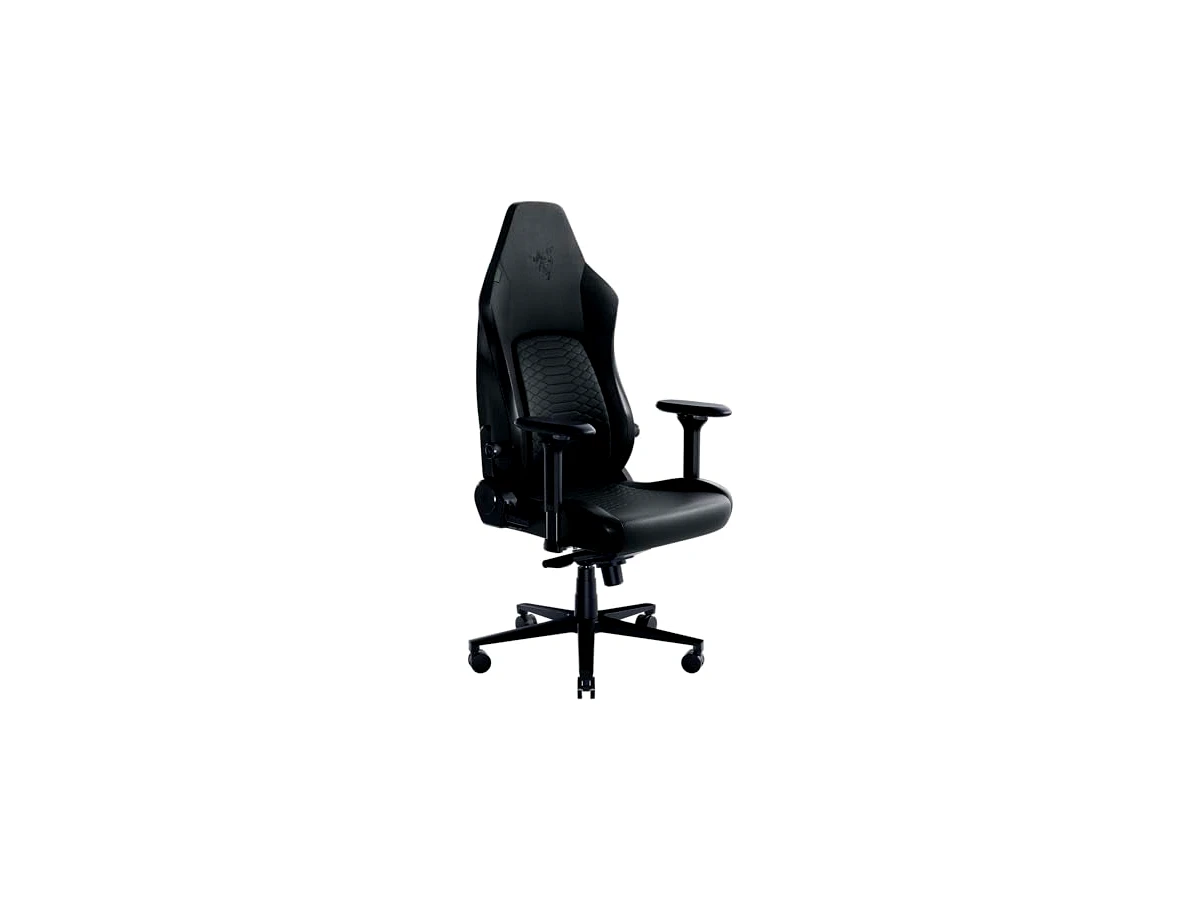 Razer Cadeira para jogos Iskur V2: suporte lombar adaptável - curva lombar ajustável - almofadas de espuma de alta densidade - inclinação reativa do assento e reclinação de 152 graus - apoios de braço