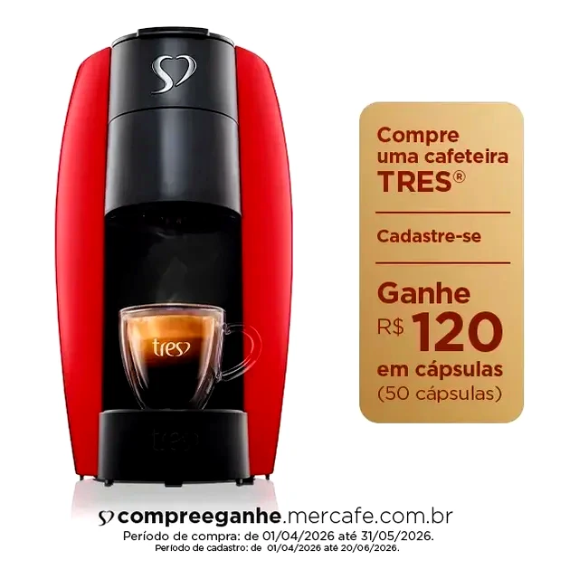 teste Cafeteira Espresso 3 Corações Cápsula Lov