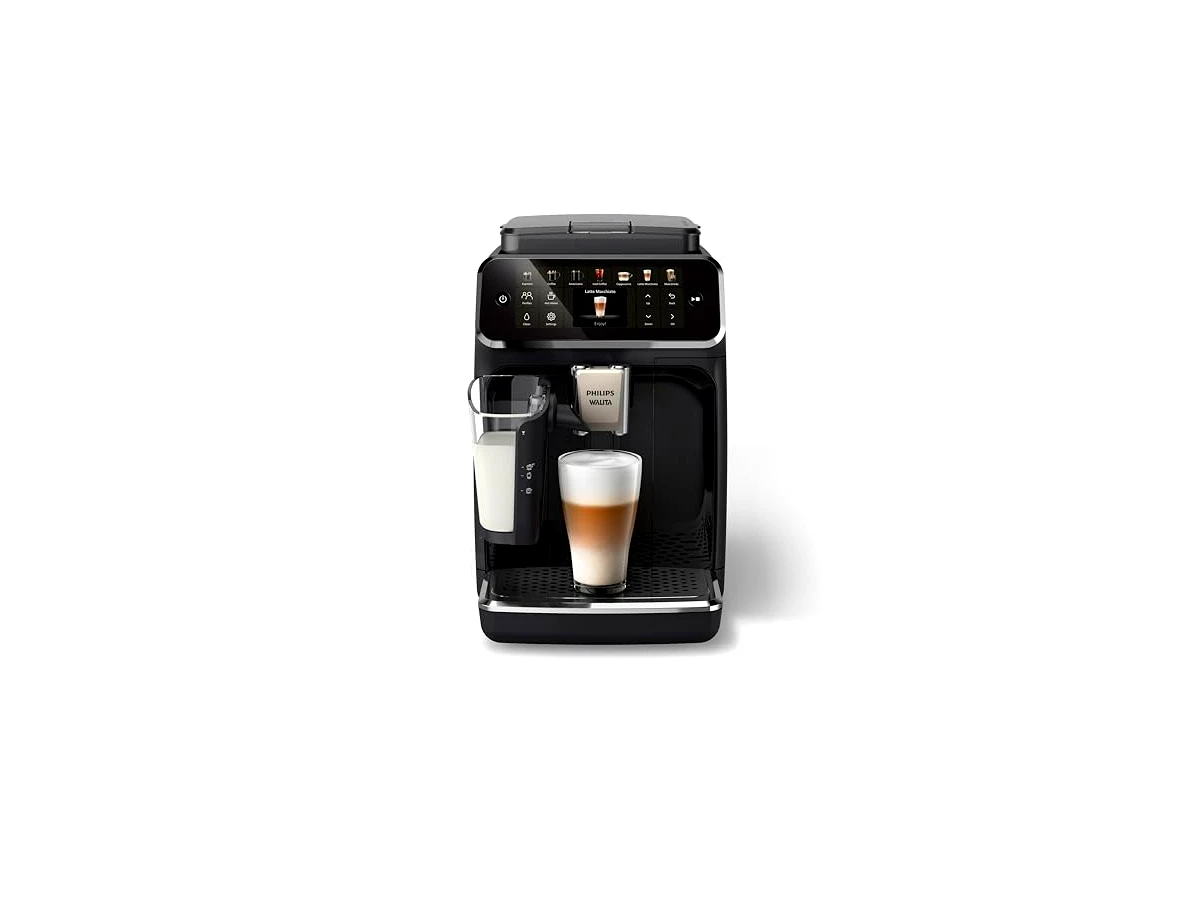 Cafeteira Espresso Superautomática LatteGo Philips Walita Série 4400 EP4441 (Versão 127V/110V, Preta)