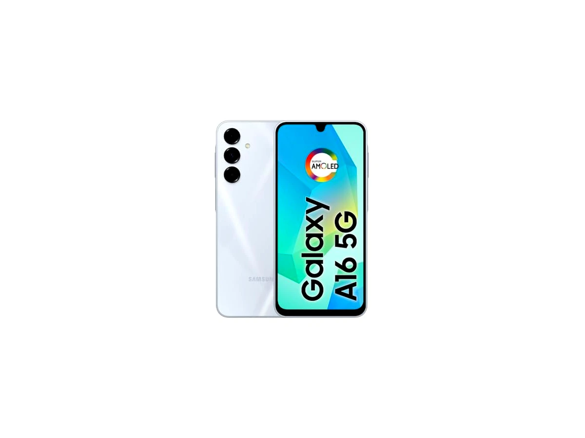 Celular Samsung Galaxy A16 5G, 128GB + 4GB RAM, Câmera de até 50MP, Tela 6.7", NFC, IP54, Bateria 5000 mAh - Cinza
