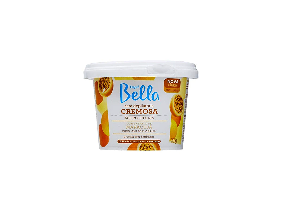 Depil Bella Cera Depilatória para Micro-ondas Maracujá 200g