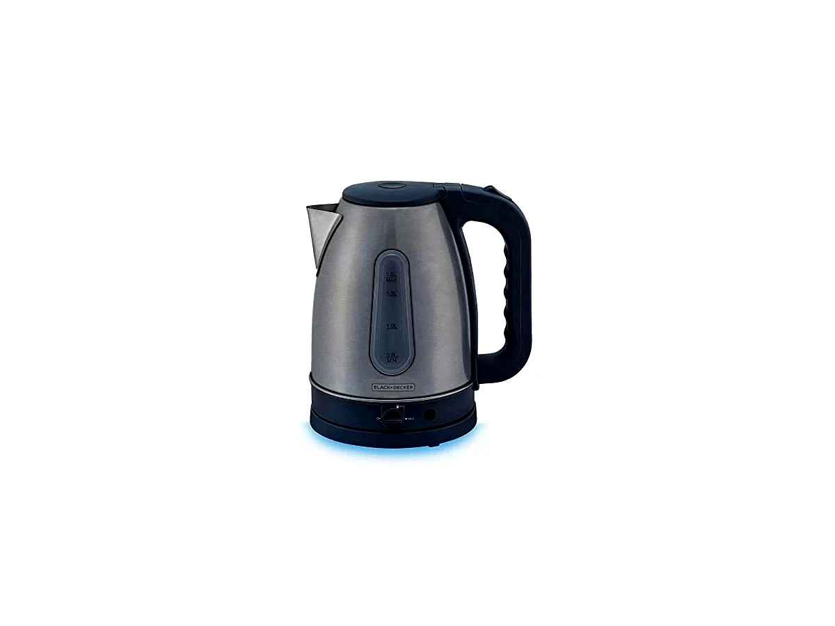 Chaleira Elétrica Black+Decker Gourmand Gris Inox 1,8L com Controle de Temperatura (K2200G)
