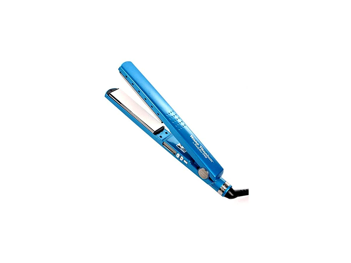 Prancha BaBylissPRO Nano Titanium 1¼" (32mm) Azul Bivolt