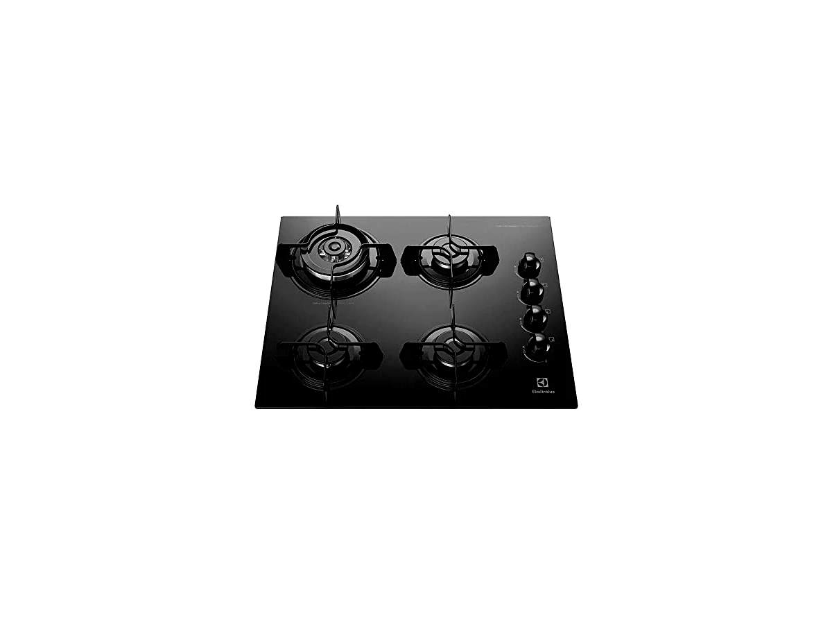 Cooktop a Gás Electrolux KE4TP (Mesa de Vidro Preto)
