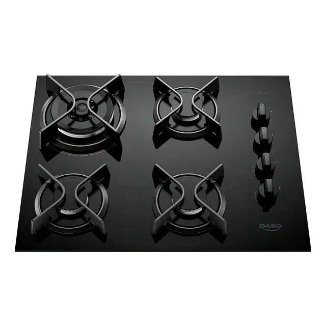 teste Cooktop Dako a Gás 4 Bocas Supreme