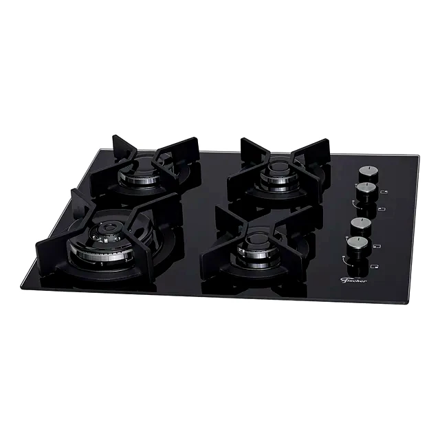 teste Cooktop Fischer a Gás 4 Bocas Infinity