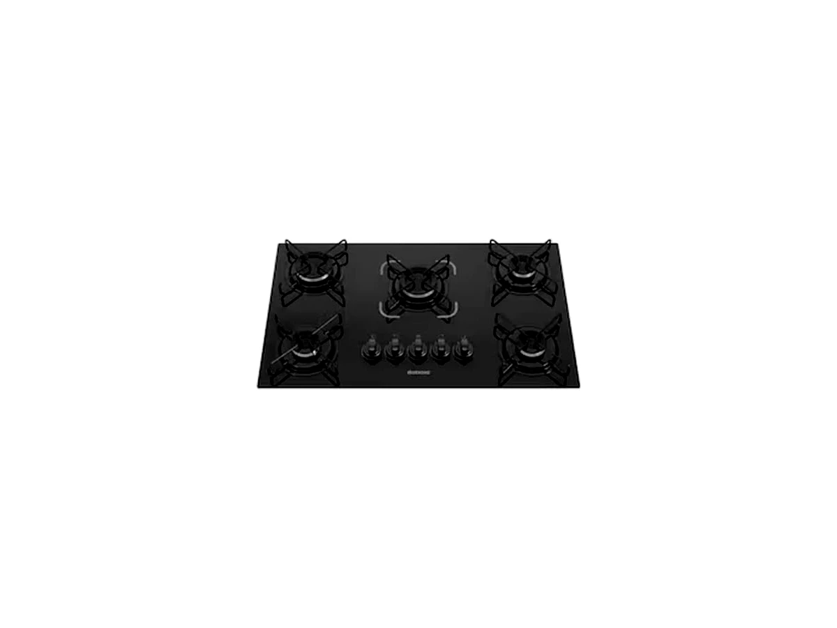 Cooktop Itatiaia Essencial 5 Bocas, código 3700000193, preto, bivolt — não confundir com o Essencial 5Q Tripla Chama 3700000194.