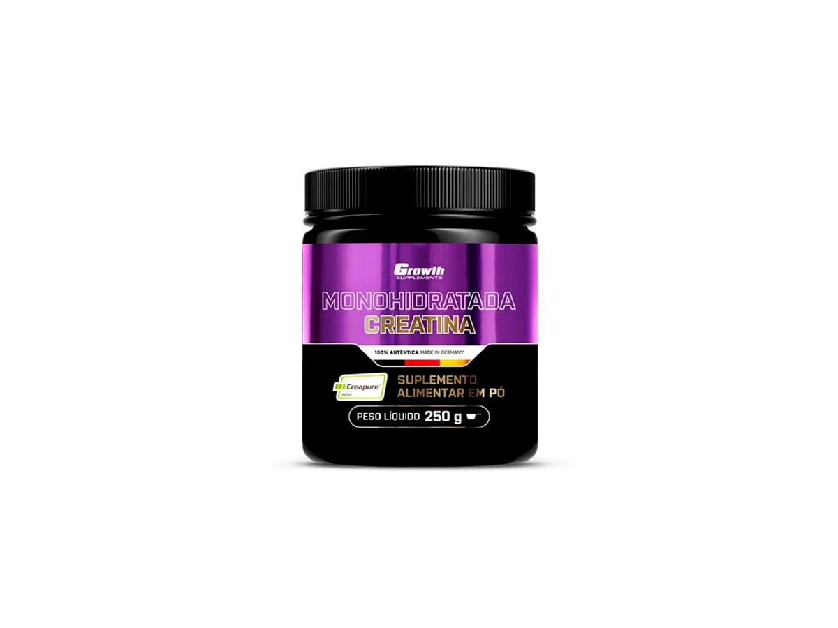Creatina Monohidratada Creapure 250g - Growth Supplements