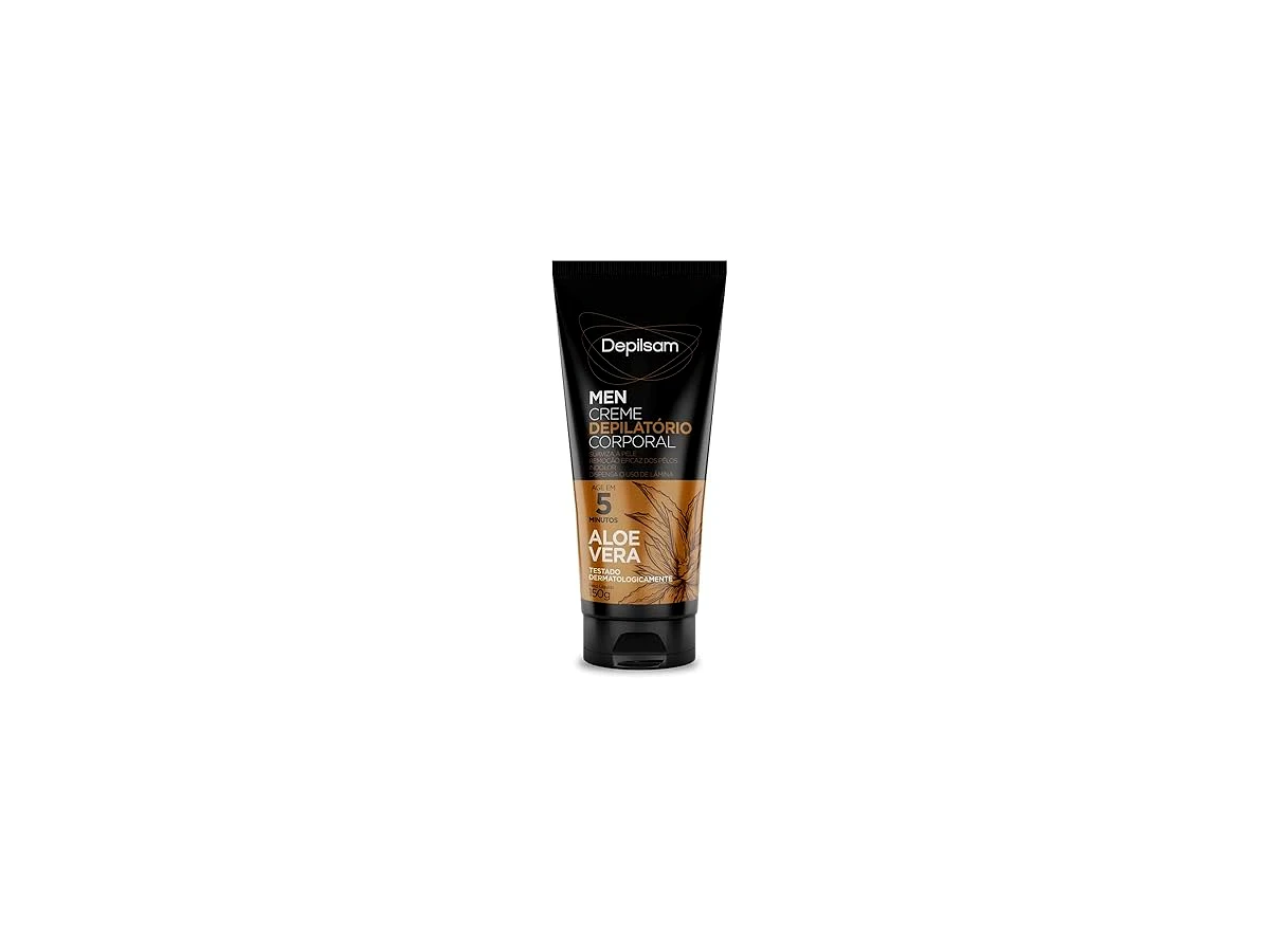 Creme Depilatório Masculino Sem Dor – Remoção Rápida e Eficaz - Men Sport 150g