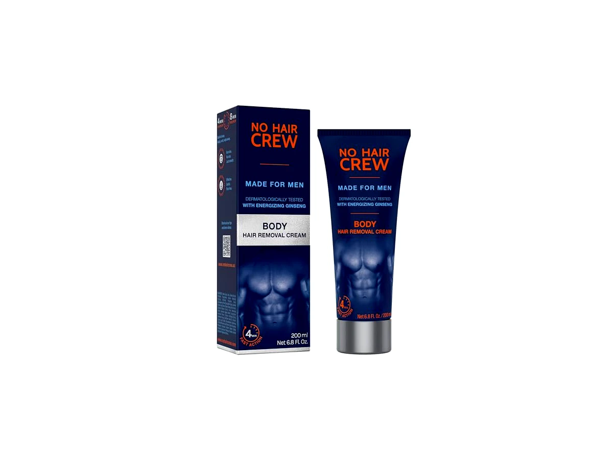 No Hair Crew Creme Depilatório Íntimo Masculino Premium 100ml