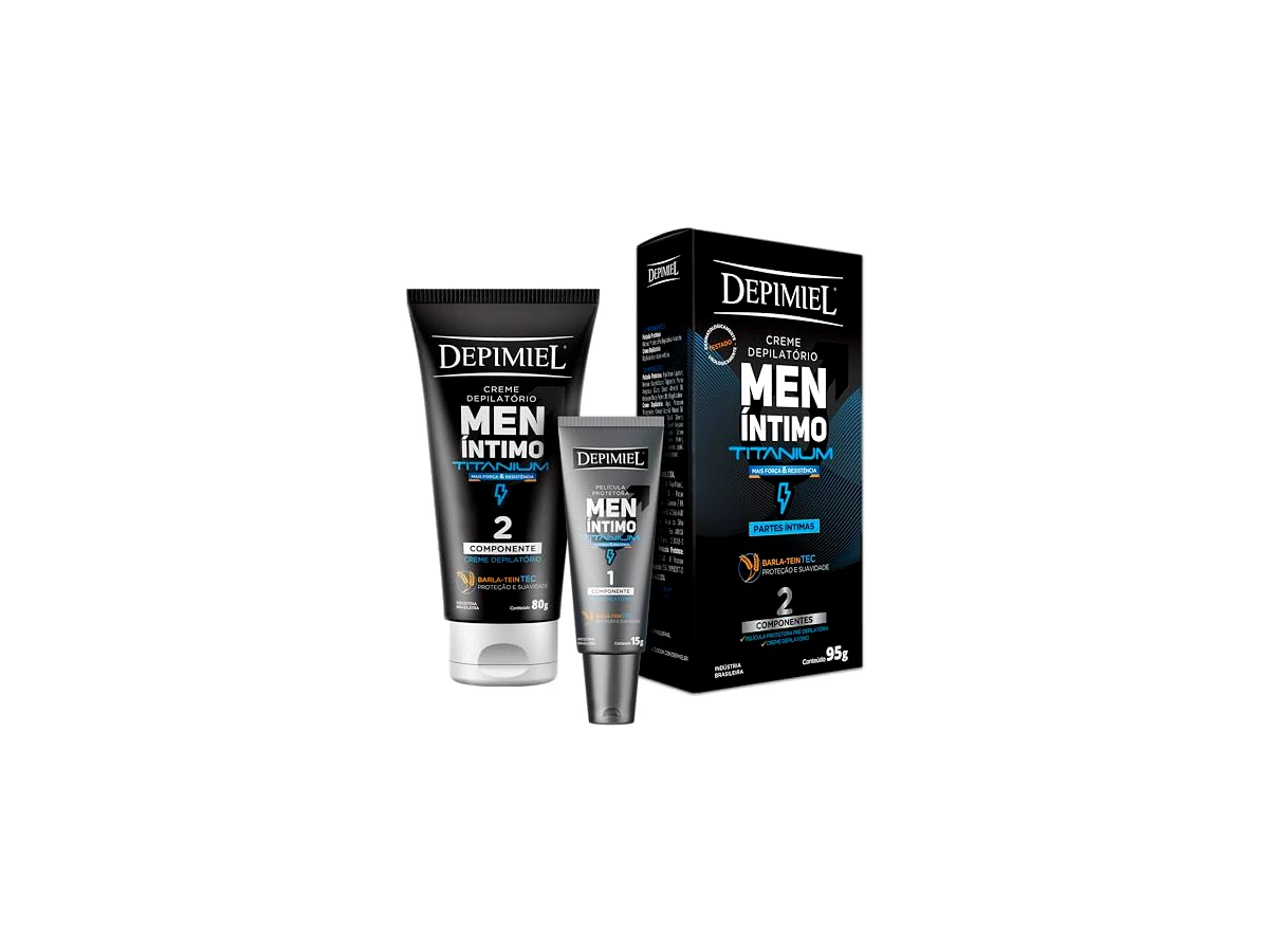 Depimiel Creme Depilatório Íntimo MEN 95 g