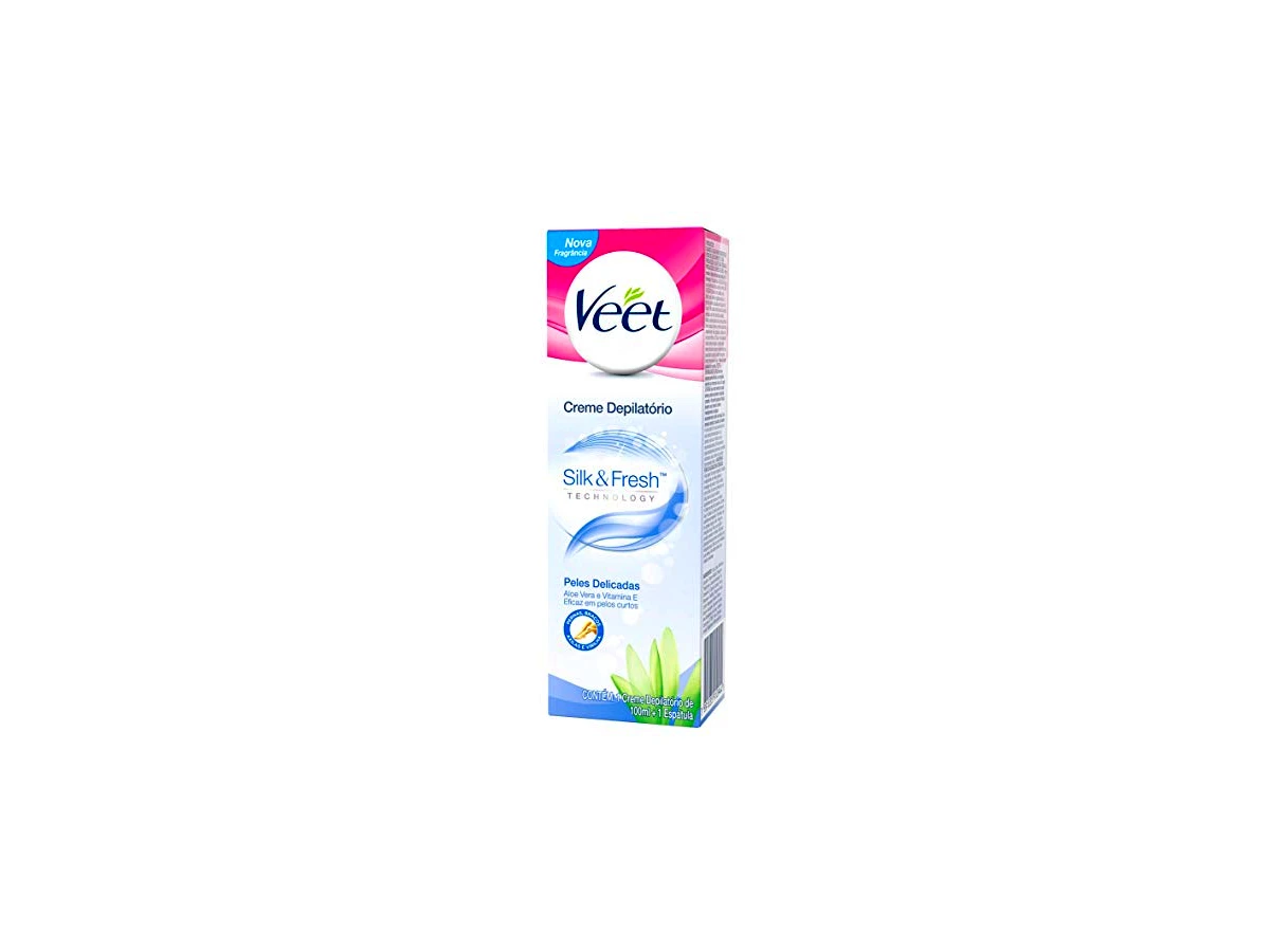 Veet Creme Depilatório Corporal Peles Delicadas 100 ml