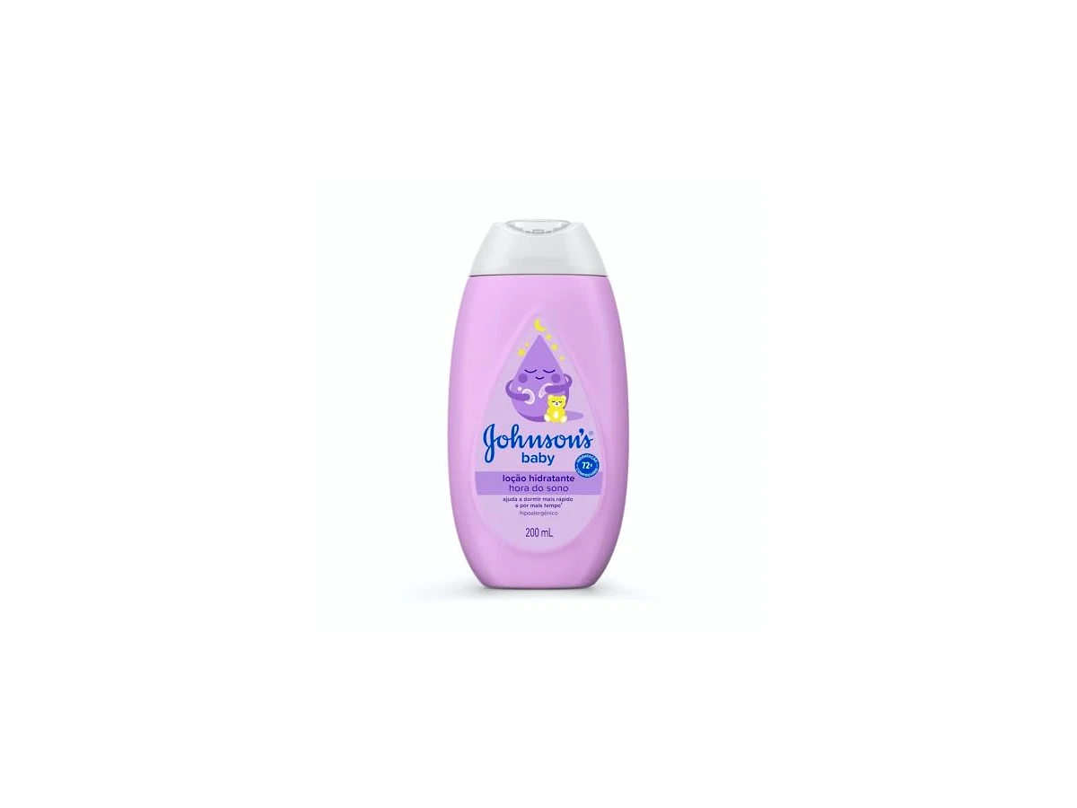 Johnson's Baby Loção Hidratante Corporal Hora do Sono com Essência NaturalCalm 200ml