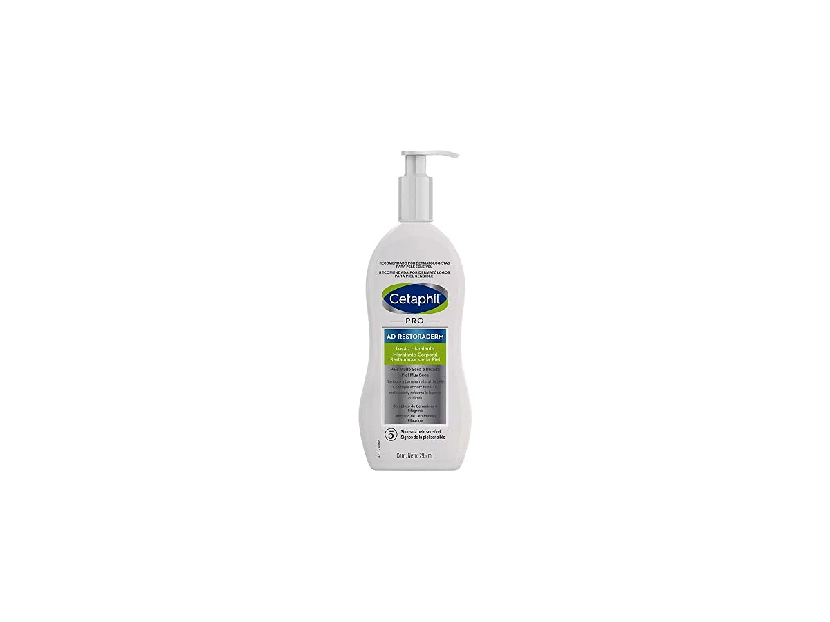 Loção Hidratante Corporal Cetaphil PRO AD Derma Restoraderm Pele Atópica 295ml