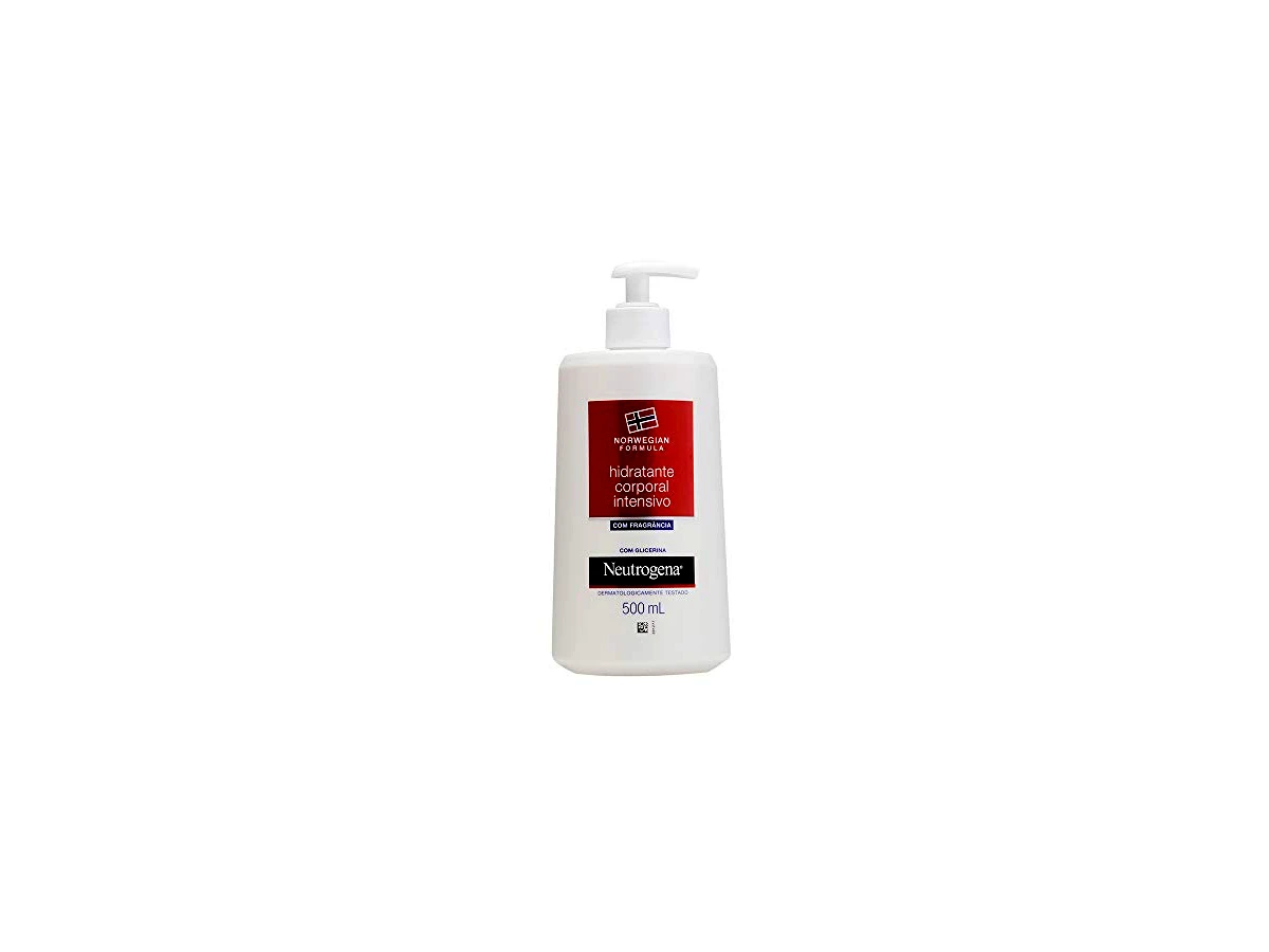 Loção Hidratante Corporal Neutrogena Norwegian Formula Intensivo com Glicerina Sem Fragrância 500ml