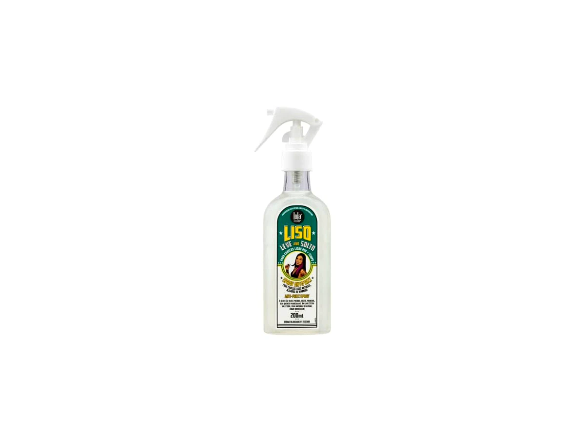 Lola Cosmetics Liso, Leve e Solto Creme Anti-Frizz 200g