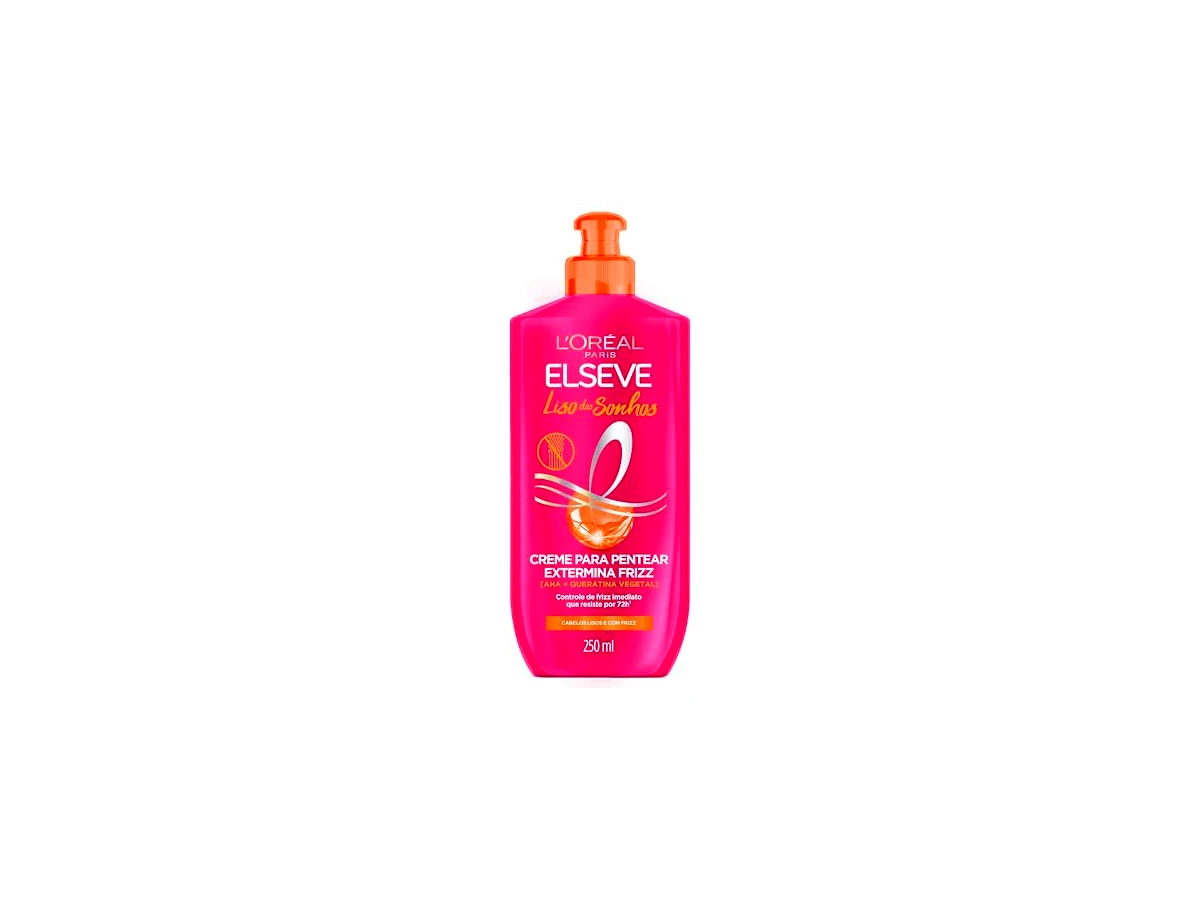 L'Oréal Paris Elseve Creme de Pentear Liso dos Sonhos Frizz Killer 250ml