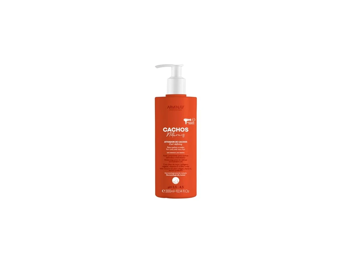 Arvensis Creme de Pentear Cachos Naturais Ondulados e Cacheados 300ml