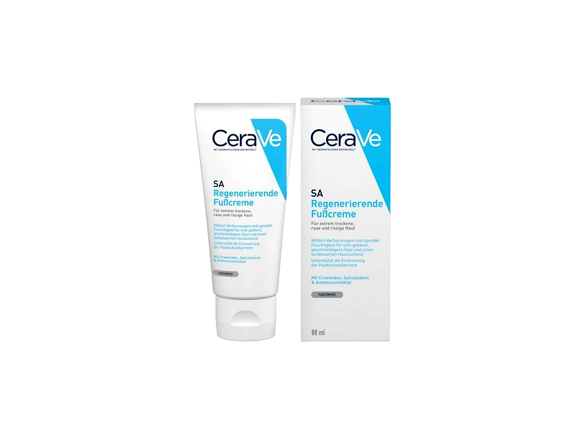 CeraVe Creme Renovador de Pés com Ácido Salicílico e Ácido Hialurônico 88ml