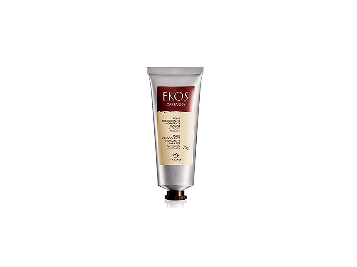 Polpa Desodorante Hidratante para Pés Castanha Ekos - 75g