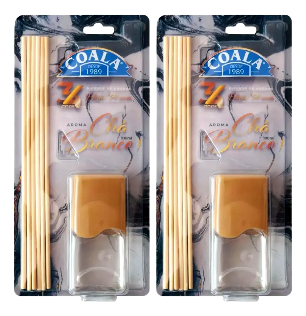 teste Kit 2 Difusores de Aromas com Varetas Coala 100ml