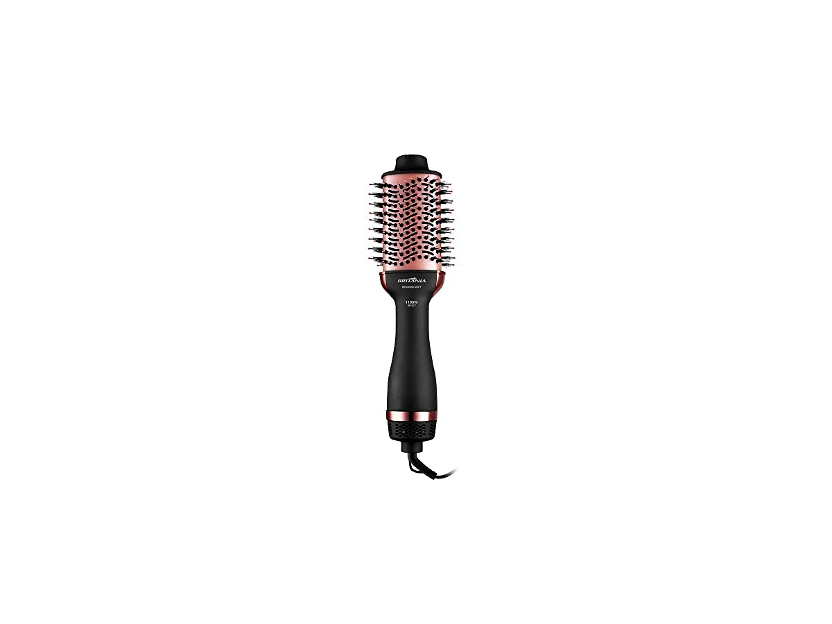 Escova Secadora Britânia BES20RG Soft 1100W Revestimento Nanocerâmica Verde