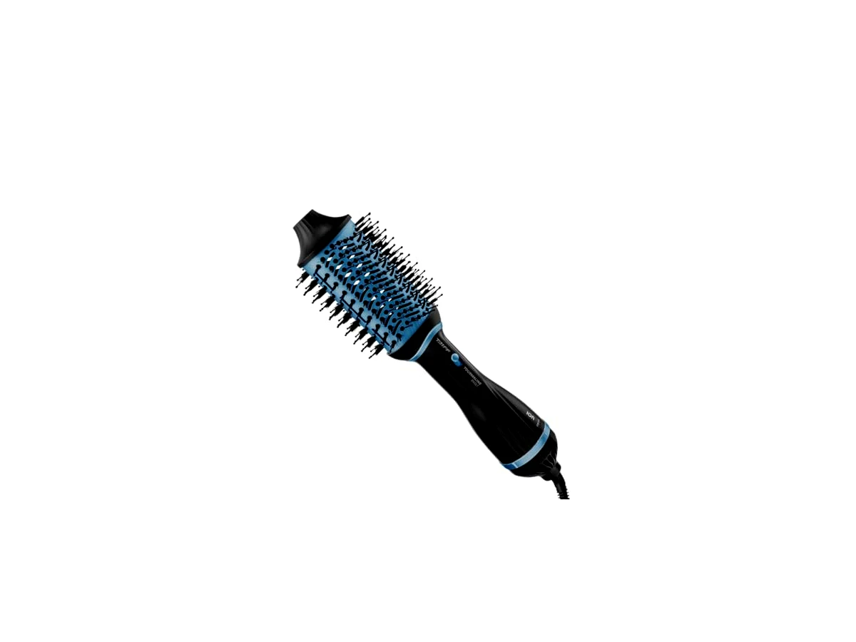 Taiff Escova Secadora Tourmaline Bivolt 1200W (Preta/Azul)