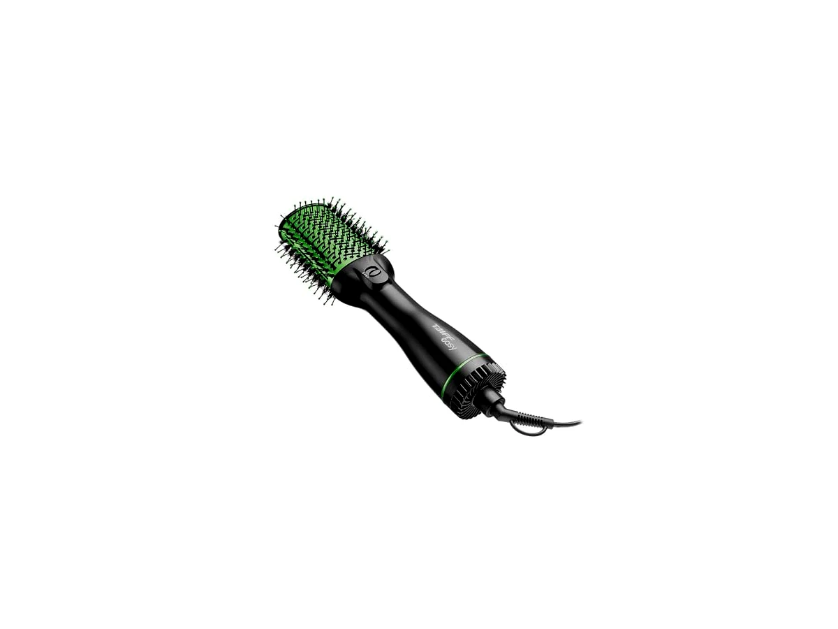 Escova Secadora Taiff Style Oval Preto e Verde 900W