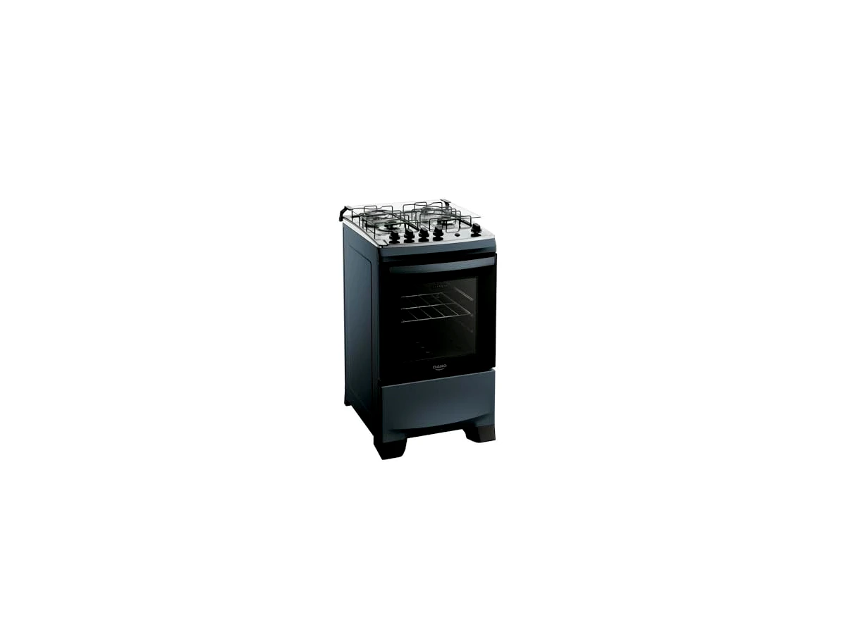 Fogão Dako Supreme 4 Bocas Inox (Modelo Supreme Titanium)