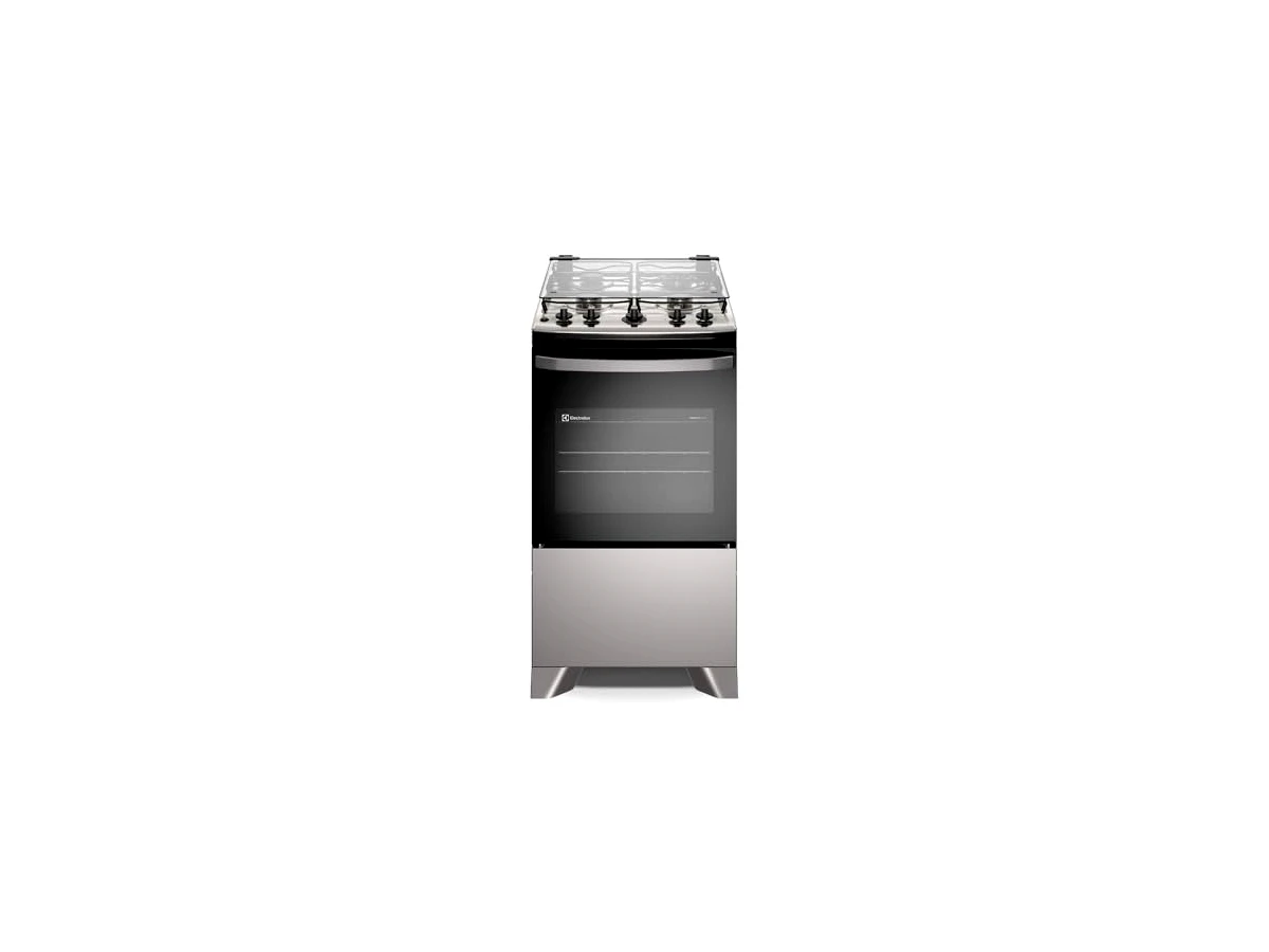 Fogão Electrolux 4 Bocas Inox Efficient (Modelo FE4IG)