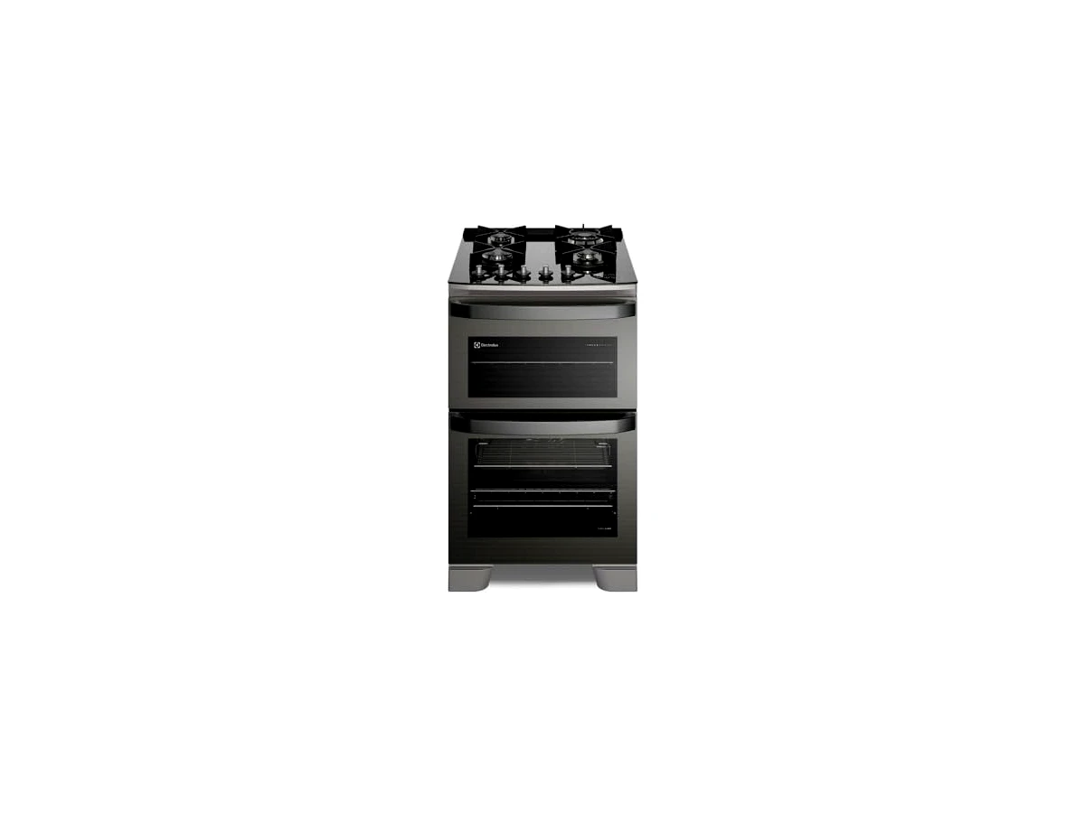 Fogão Electrolux 4 Bocas Expert FE4AD (Cinza de Piso com Função Air Fryer)