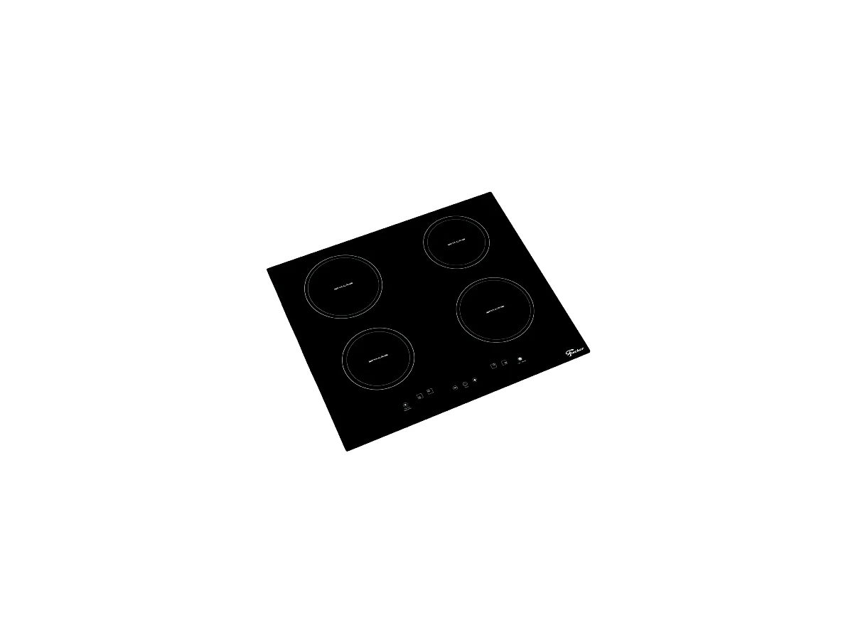 Cooktop de Indução Fischer 4 Bocas Mesa Vitrocerâmica Preto 25943-56251