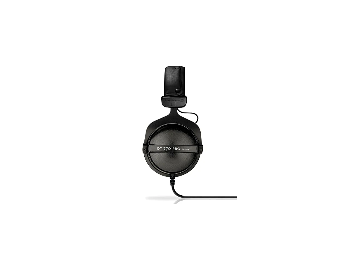 Fones de ouvido de estúdio over-ear beyerdynamic DT 770 PRO de 80 Ohm
