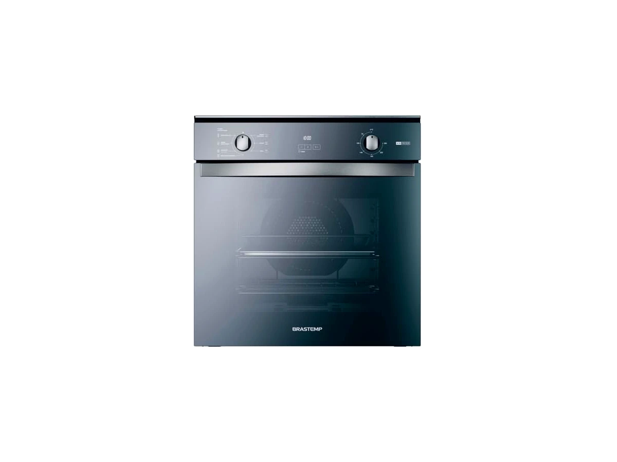 Forno de Embutir Elétrico com Função Air Fryer Brastemp 84 Litros Cor Inox BOF84AR