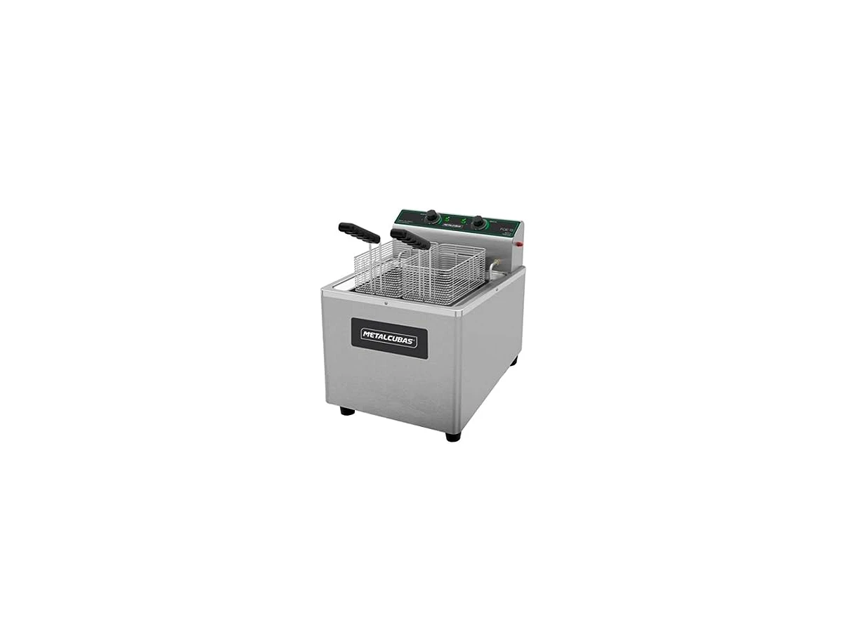 Fritadeira Elétrica Zona Fria Metalcubas FOE 15 M 15 Litros (220V)